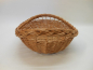 Preview: Handgeflochtene Brotkörbe aus Weide | Natürlicher Charme für Ihr Zuhause aus 3 Größen wählen