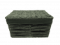 Preview: Regalkorb Schrankkorb Aufbewahrungskorb mit Deckel Groundwood in schwarz