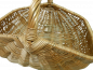 Preview: Einkaufskorb Weidenkorb gesottene Weide 18114 große Version
