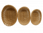 Preview: Handgeflochtene Brotkörbe aus Weide | Natürlicher Charme für Ihr Zuhause aus 3 Größen wählen