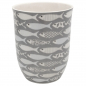 Preview: Mea Living Tasse mit Henkel 500 ml "Fische" 