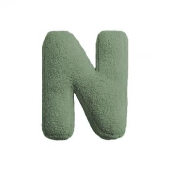 MEA-Lini Buchstabenkissen "N" grün
