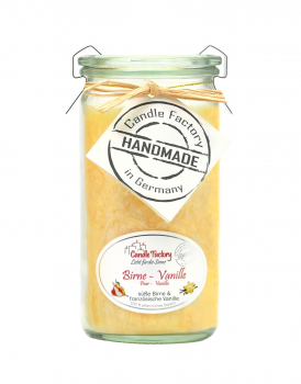 Candle Factory Duftkerze Mini Jumbo Birne-Vanille
