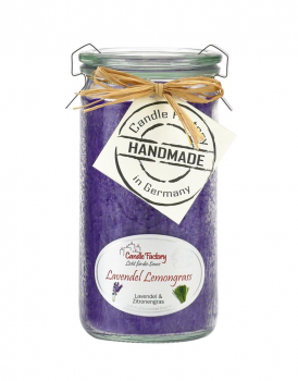 Candle Factory Duftkerze Mini Jumbo Lavendel-Lemongrass