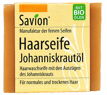 Savion Haarwaschseife Johanniskrautöl
