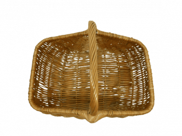 Einkaufskorb Weidenkorb gesottene Weide 18114 große Version