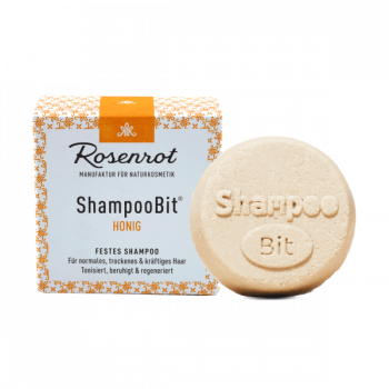 Rosenrot ShampooBit® - festes Shampoo Honig