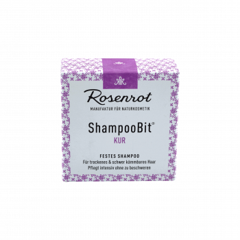 Rosenrot ShampooBit® - festes Shampoo Kur