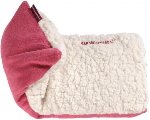 Warmies Wellness Hot-Pak Sherpa beige/rot