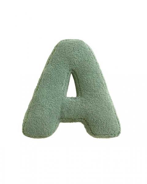 MEA-Lini Buchstabenkissen "A" grün
