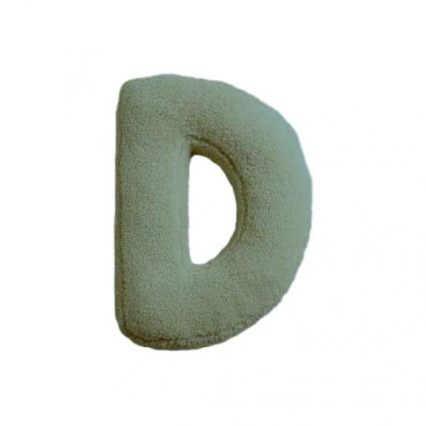 MEA-Lini Buchstabenkissen "D" grün