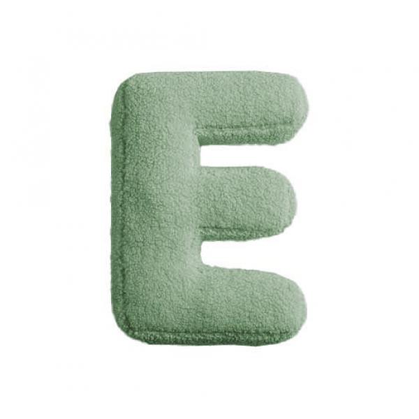 MEA-Lini Buchstabenkissen "E" grün