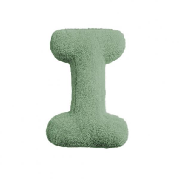MEA-Lini Buchstabenkissen "I" grün