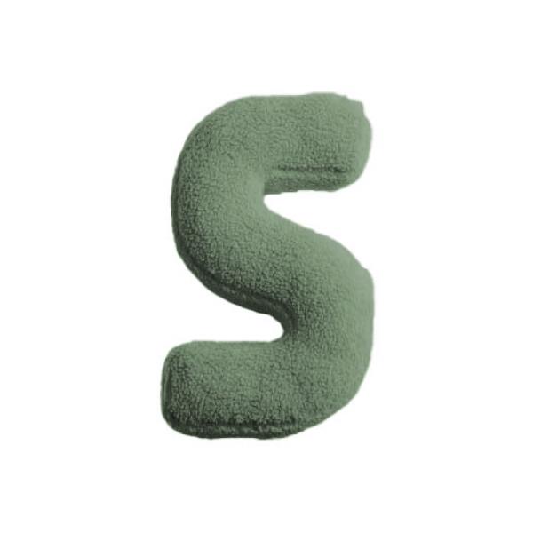 MEA-Lini Buchstabenkissen "S" grün