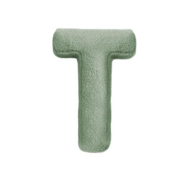 MEA-Lini Buchstabenkissen "T" grün