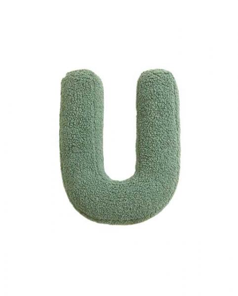 MEA-Lini Buchstabenkissen "U" grün