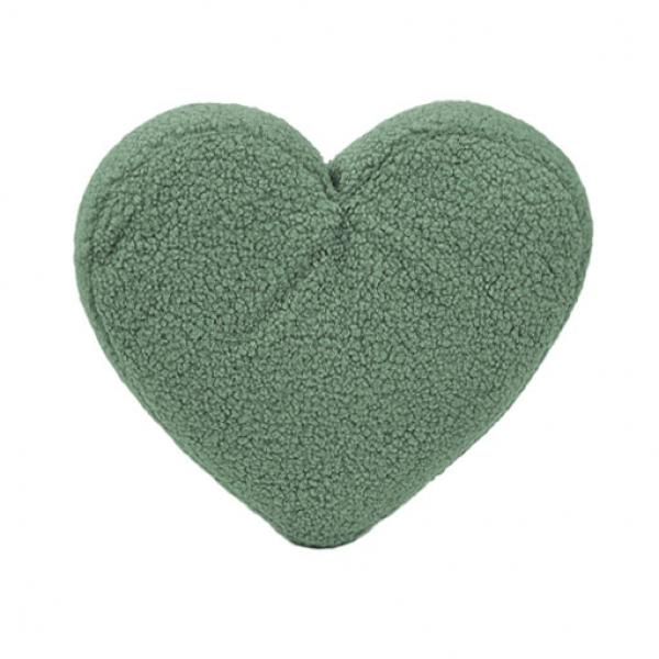 MEA-Lini Buchstabenkissen "Herz" grün