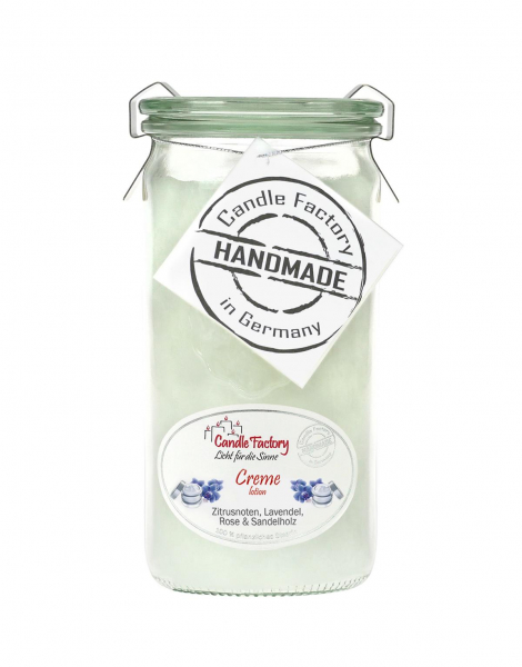 Candle Factory Duftkerze Mini Jumbo Creme