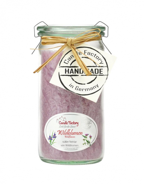 Candle Factory Duftkerze Mini Jumbo Wildblumen