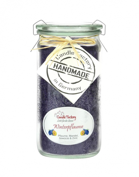 Candle Factory Duftkerze Mini Jumbo Winterpflaume