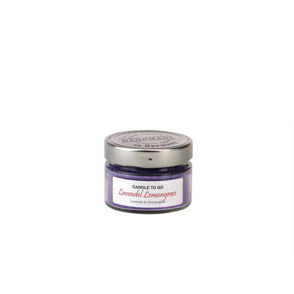 Candle Factory Duftkerze Candle to Go Lavendel Lemongrass