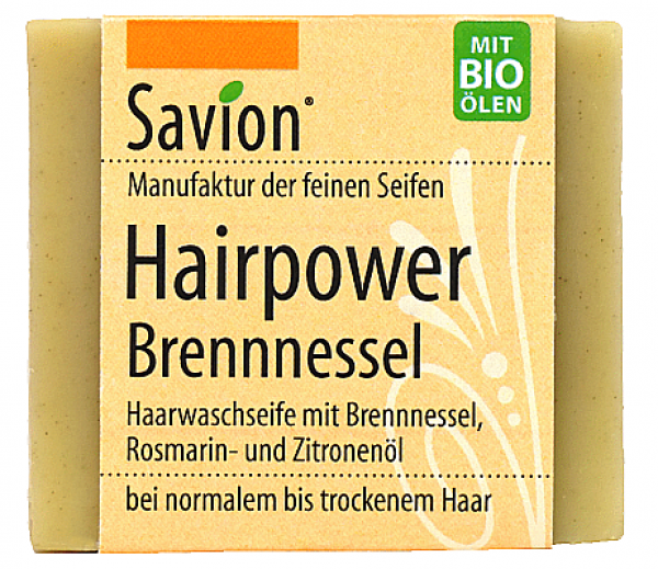 Savion Haarwaschseife Brennnessel Hairpower