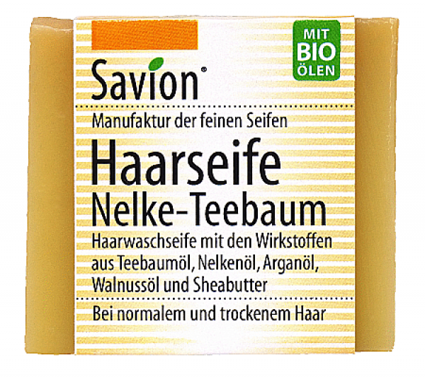 Savion Haarwaschseife Nelke-Teebaum