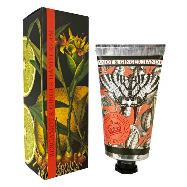 KEW Gardens Handcreme mit Bergamotte und Ingwer