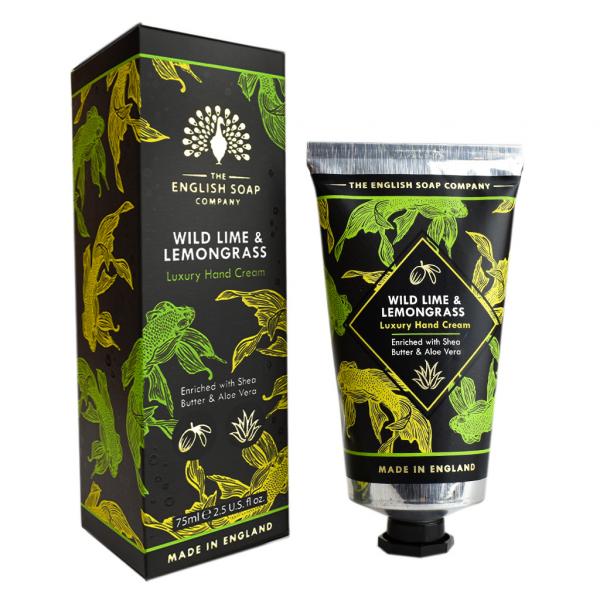 Handcreme mit wilder Limette und Zitronengras