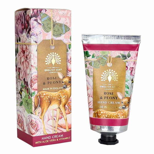 Jubiläums Handcreme mit Rose und Pfingstrose