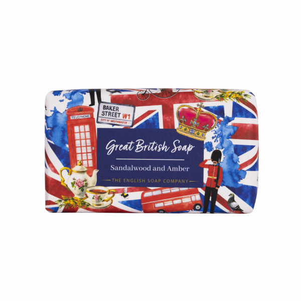 Great British Soap Sandelholz und Amber